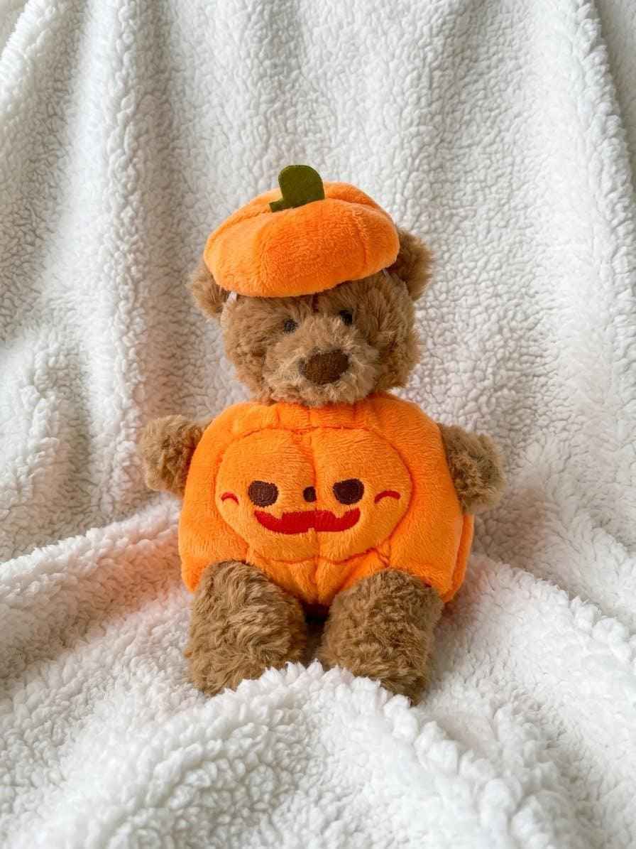Handmade Bartholomew Bear Halloween Outfit  Pumpkin Suit  for Plush Clothes