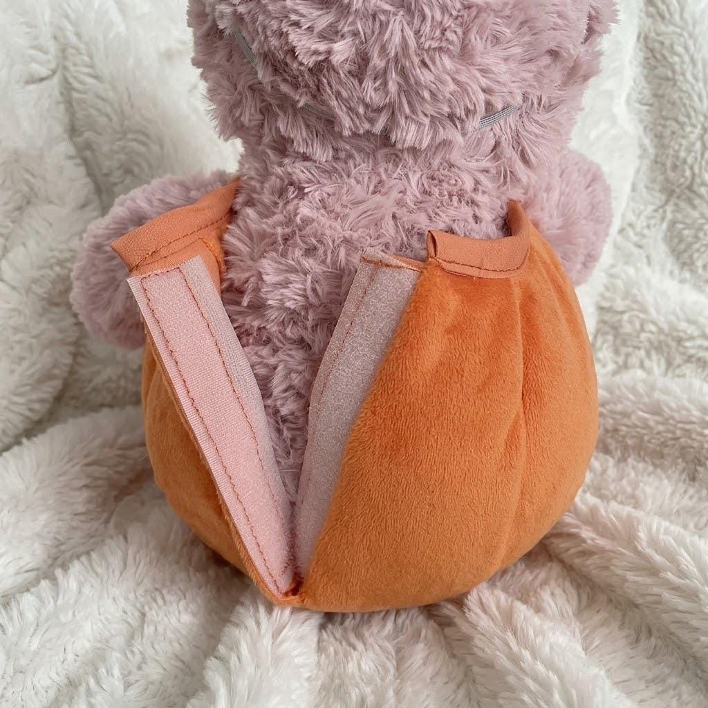 Handmade Bartholomew Bear Halloween Outfit  Pumpkin Suit  for Plush Clothes
