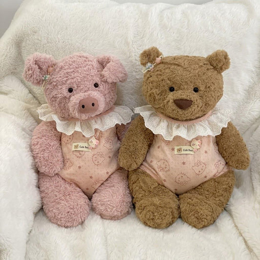 One-Piece Romper for Jellycat Bartholomew Bear & Bashful Bunny