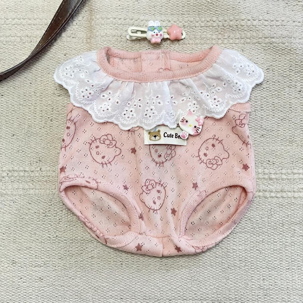 Handmade Onesies for Bashful Bunny & Bartholomew Bear