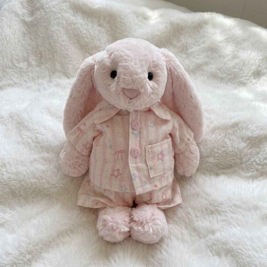 Handmade Floral Pajama Set for Bashful Bunny