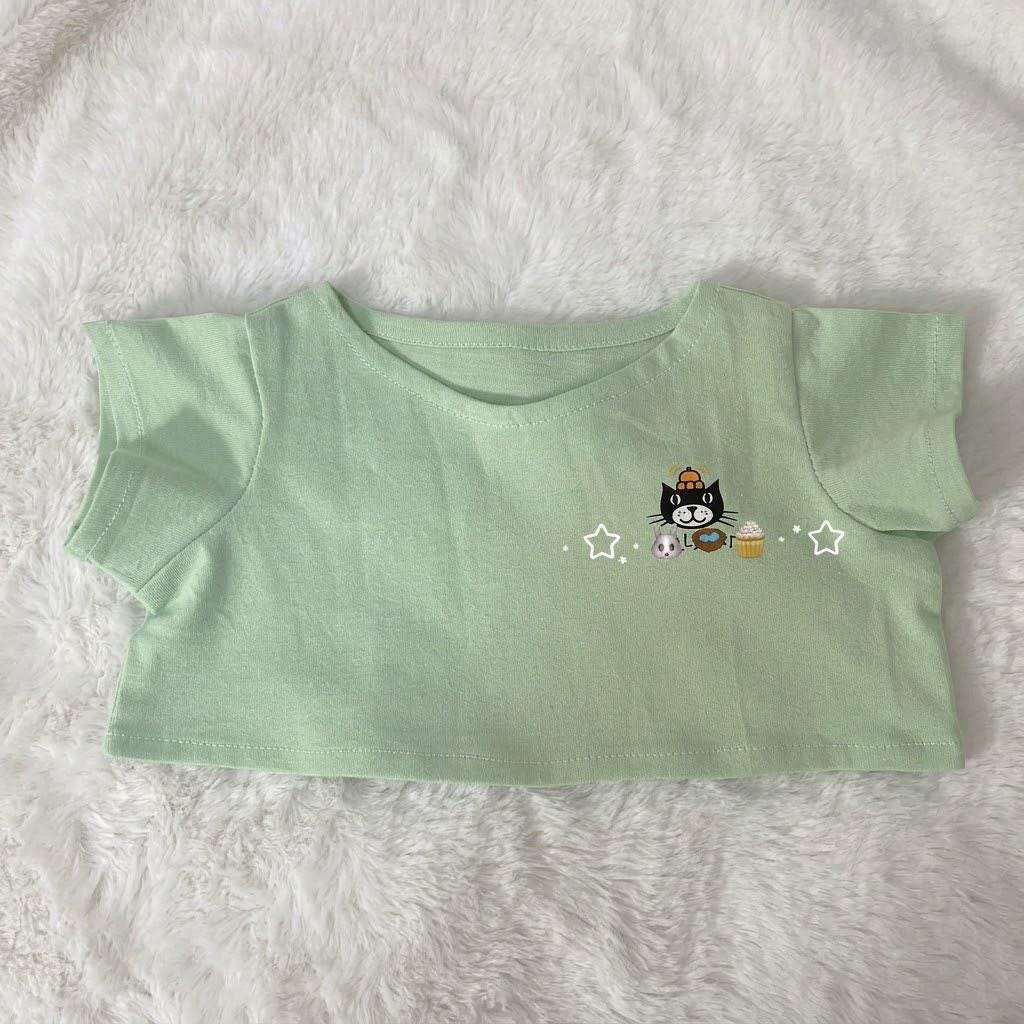 Handmade T-Shirt & Vest Set for Bartholomew Bear Plushie