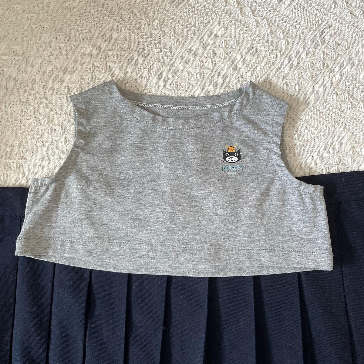 Handmade T-Shirt & Vest Set for Bartholomew Bear Plushie