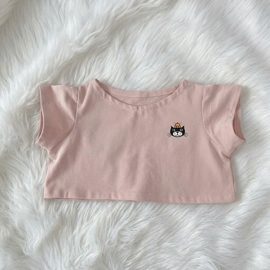 Handmade T-Shirt & Vest Set for Bartholomew Bear Plushie