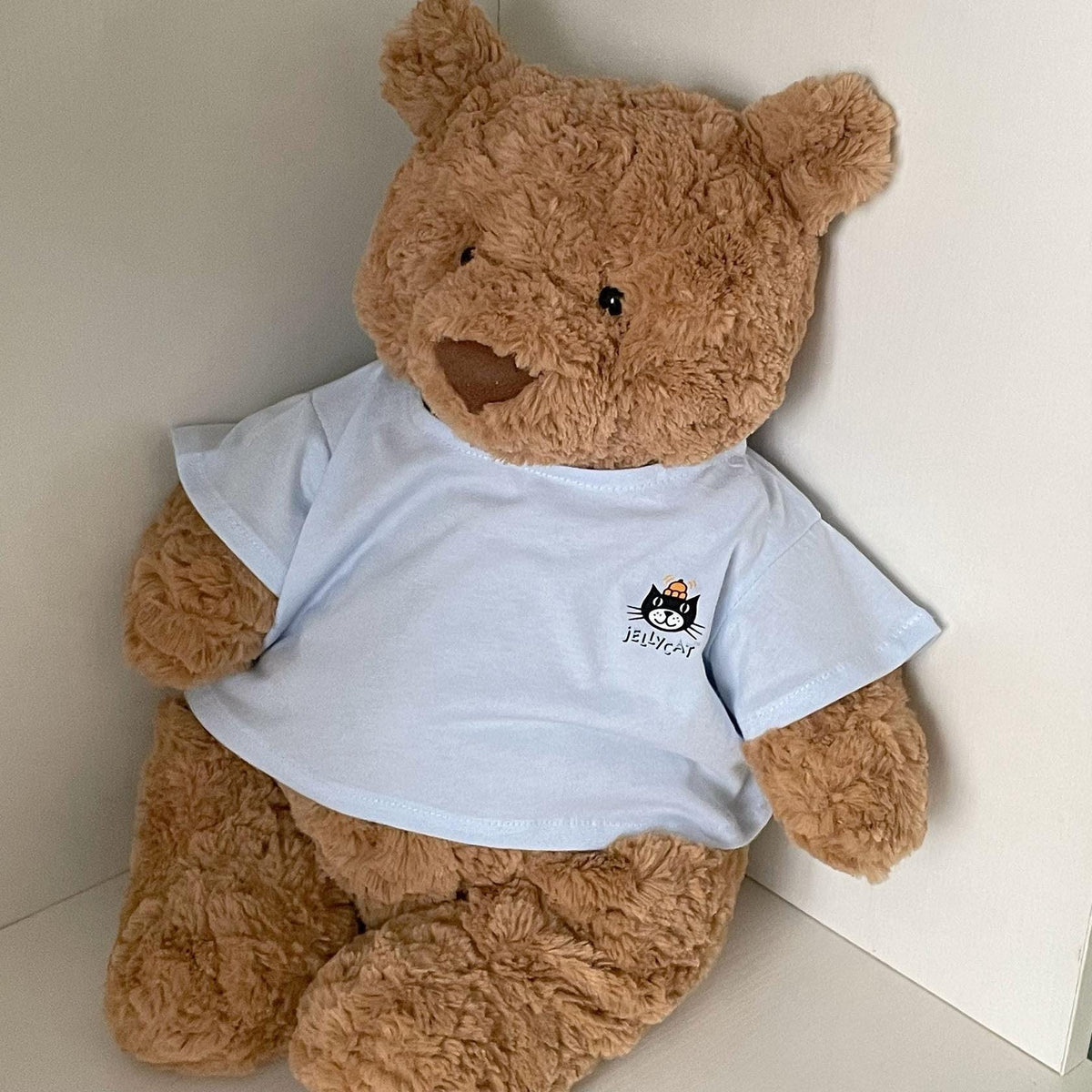 Handmade T-Shirt & Vest Set for Bartholomew Bear Plushie