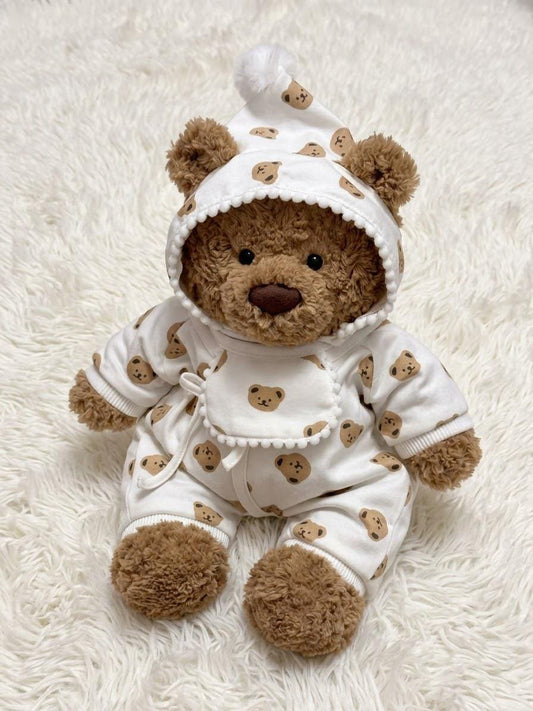 Hoodie Pajamas for Jellycat Bartholomew Bear – photo 2