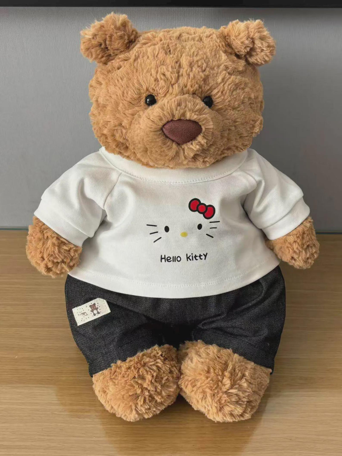 Polo Shirt and Sweatpants Set for Jellycat Bartholomew Bear, Casual Teddy Bear Outfit – photo 6