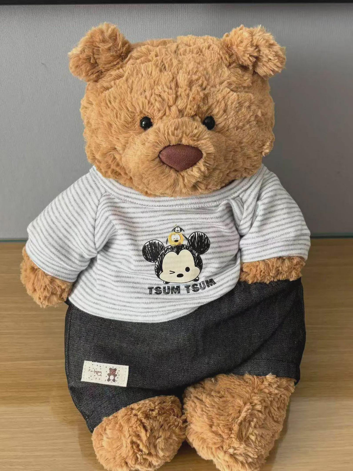 Polo Shirt and Sweatpants Set for Jellycat Bartholomew Bear, Casual Teddy Bear Outfit – photo 5