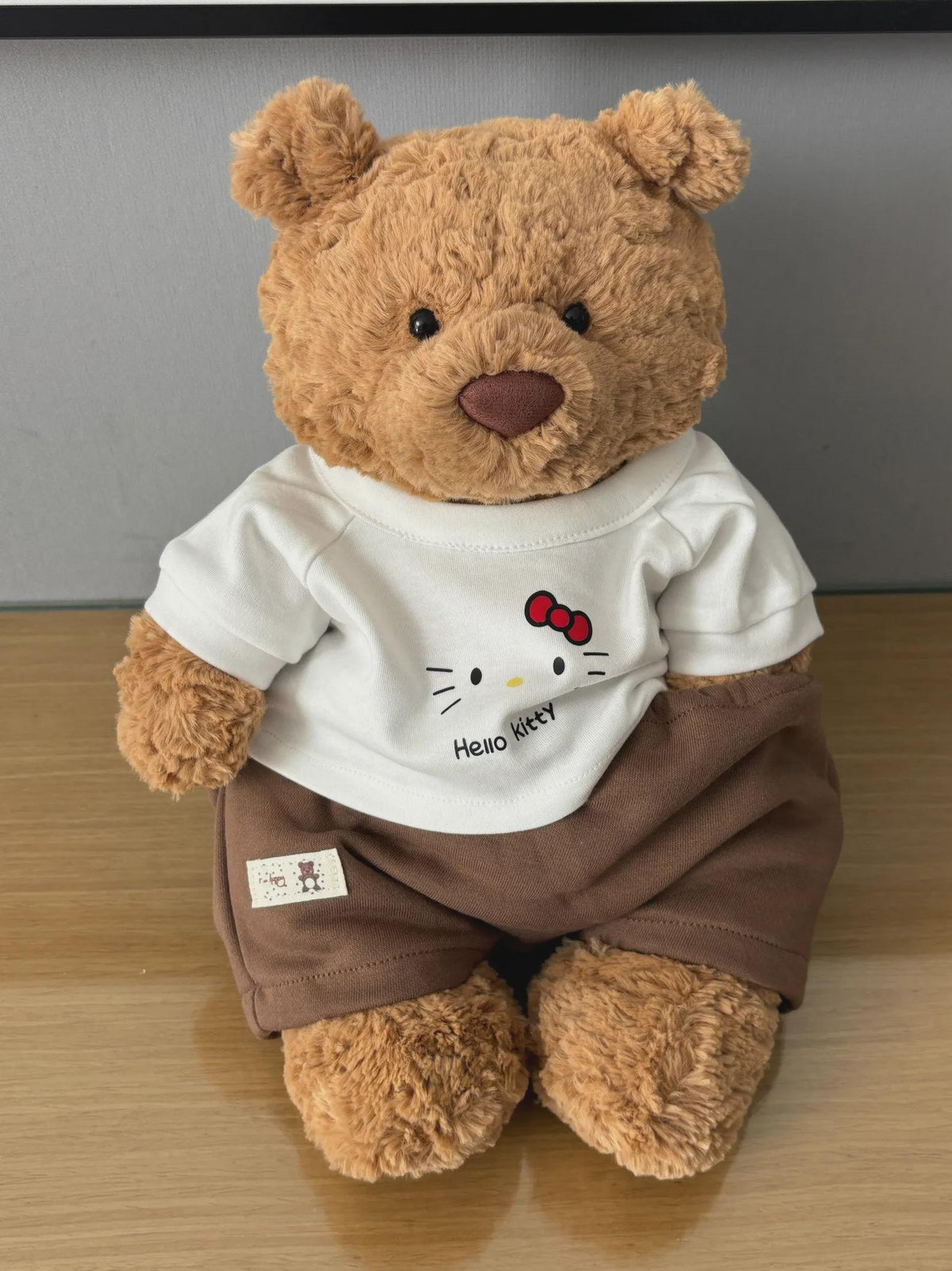 Polo Shirt and Sweatpants Set for Jellycat Bartholomew Bear, Casual Teddy Bear Outfit – photo 4