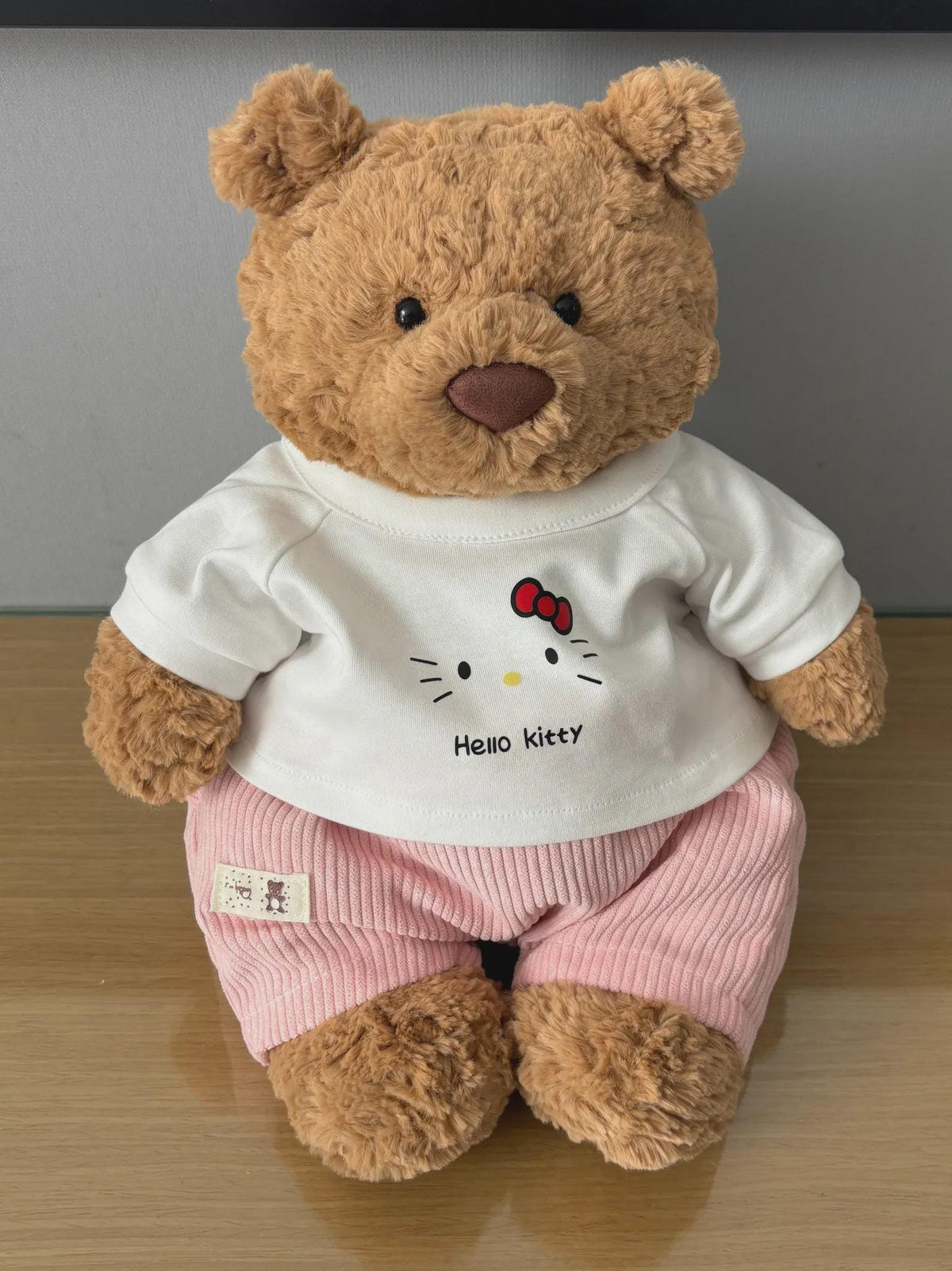 Polo Shirt and Sweatpants Set for Jellycat Bartholomew Bear, Casual Teddy Bear Outfit – photo 11