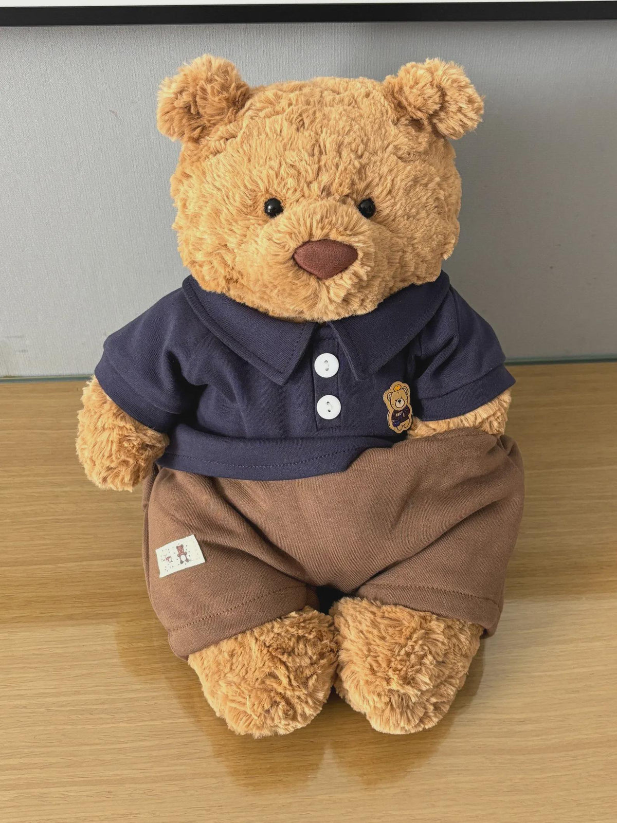 Polo Shirt and Sweatpants Set for Jellycat Bartholomew Bear, Casual Teddy Bear Outfit – photo 10