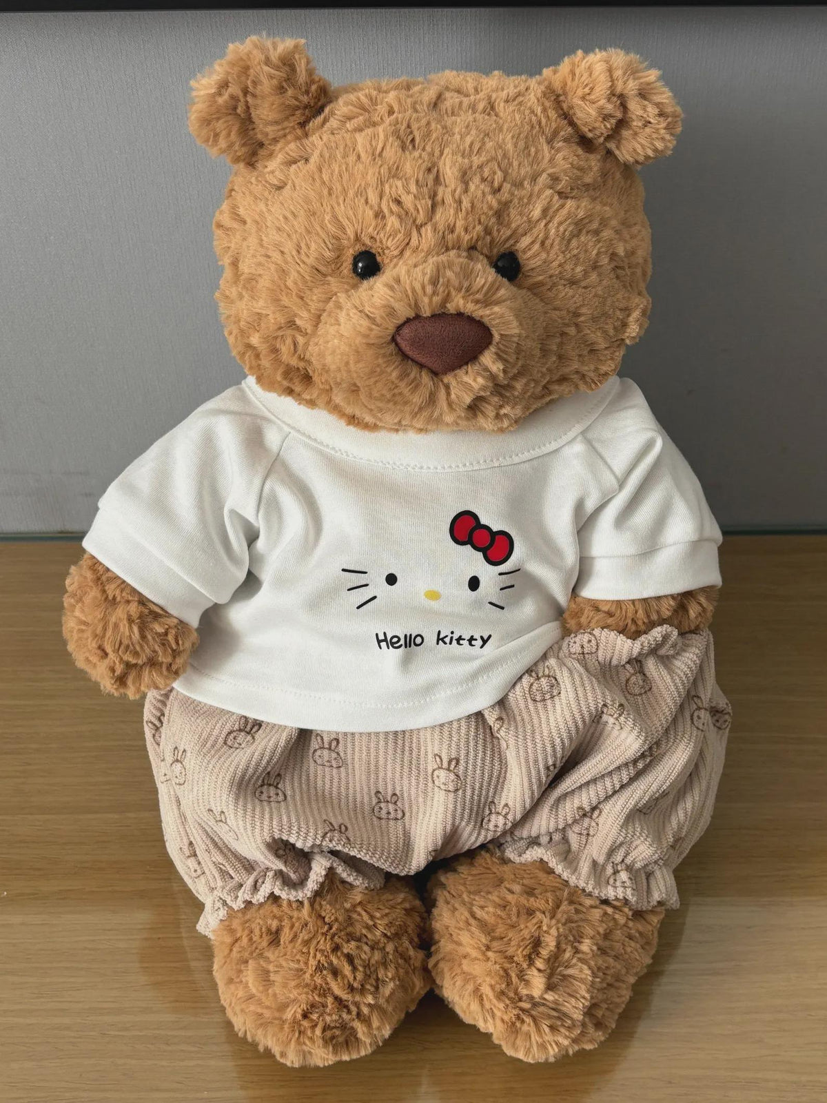 Polo Shirt and Sweatpants Set for Jellycat Bartholomew Bear, Casual Teddy Bear Outfit – photo 9