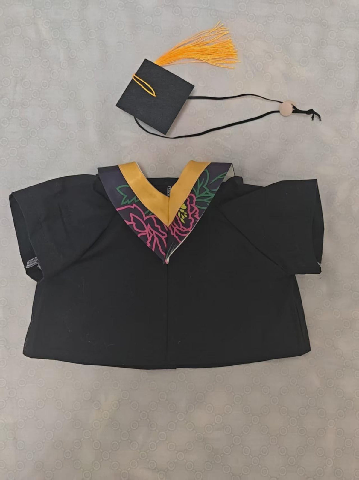 Graduation Cap and Gown for Jellycat Bartholomew Bear & Bashful Bunny – photo 4