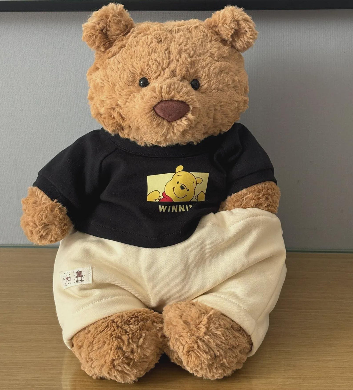 Polo Shirt and Sweatpants Set for Jellycat Bartholomew Bear, Casual Teddy Bear Outfit – photo 8